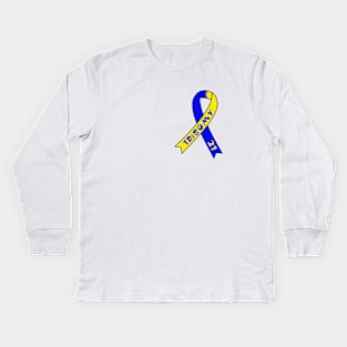 Trisomy 21 Kids Long Sleeve T-Shirt